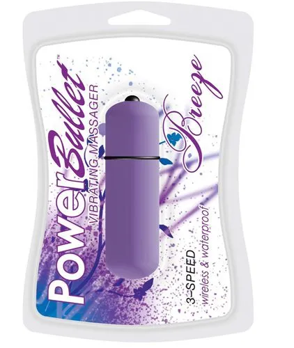 BMS Enterprises Vibrators Power Bullet Breeze Purple