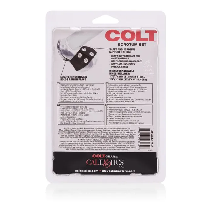 California Exotic Novelties Anal Colt Scrotum Set