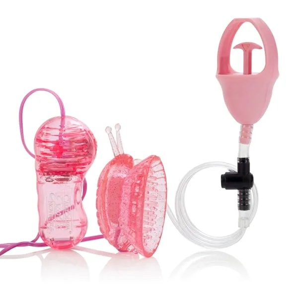 California Exotic Novelties Female Sex Toys Butterfly Clitoral Pump