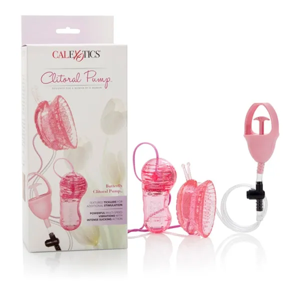 California Exotic Novelties Female Sex Toys Butterfly Clitoral Pump