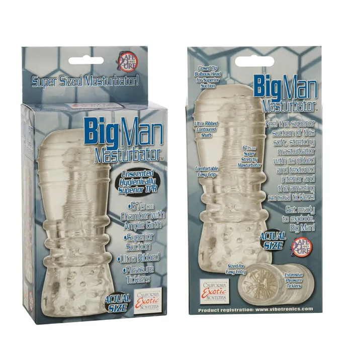 California Exotic Novelties Male Sex Toys Big Man Masturbator