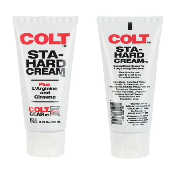 Colt Sta Hard Cream California Exotic Novelties Dildos