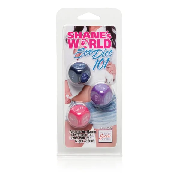 Couples Shanes World Sex Dice 101 California Exotic Novelties
