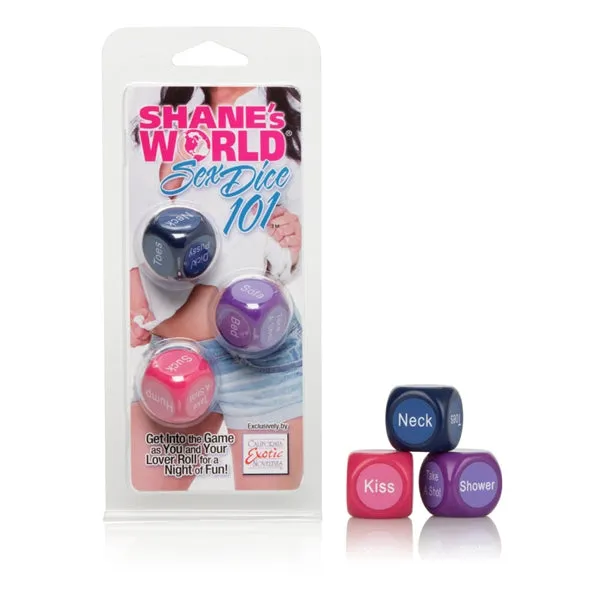 Couples Shanes World Sex Dice 101 California Exotic Novelties