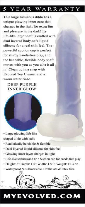 Evolved Novelties Dildos Luminous Dildo