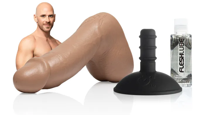 Fleshlight Johnny Sins Dildo Pack with Fleshlube Slide Female Sex Toys