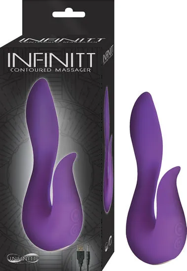 Infinitt Contoured Massager Purple Nasstoys Vibrators