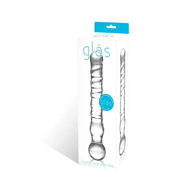Joystick Clear Glass Dildo Electric Hustler Lingerie Dildos