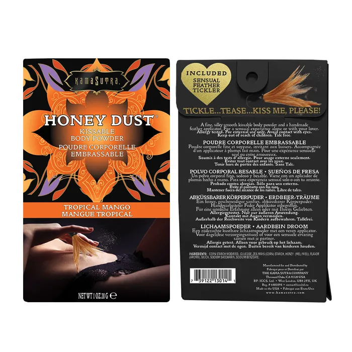 Kama Sutra Honey Dust Tropical Mango 1 Oz Vibrators