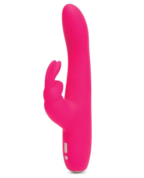 Love Honey Happy Rabbit Slimline Curve Rechargeable Vibrator Pink Vibrators