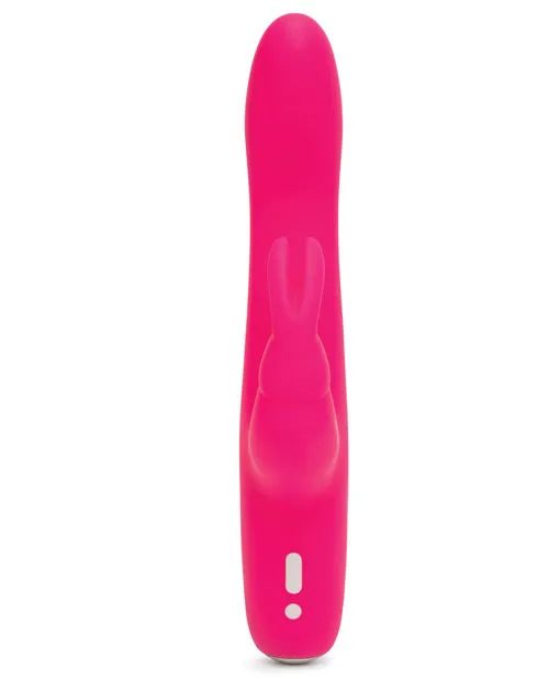 Love Honey Happy Rabbit Slimline Curve Rechargeable Vibrator Pink Vibrators