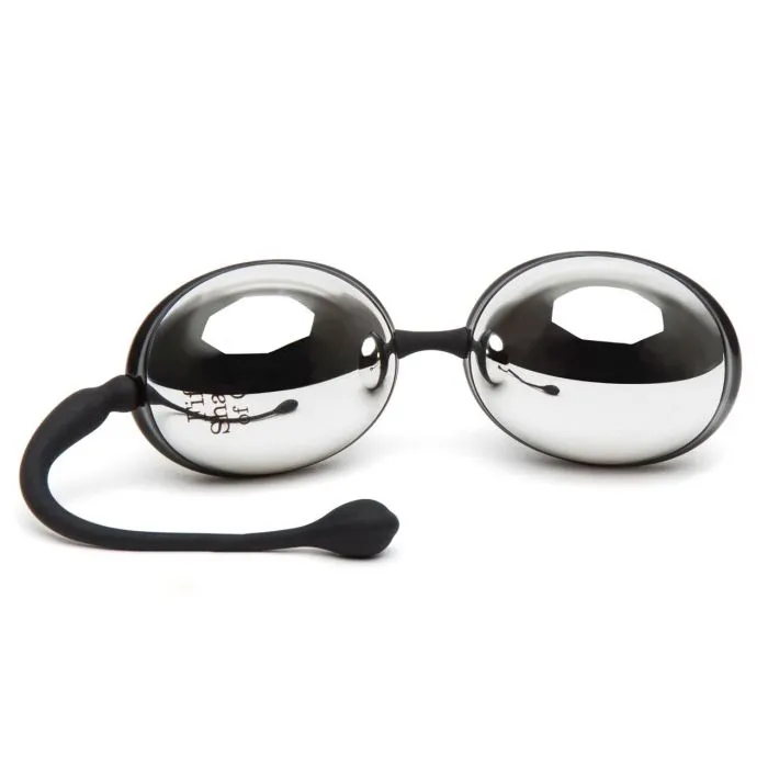 Love Locker Vibrators Fifty Shades Of Grey Inner Goddess Silver Jiggle Balls 67G