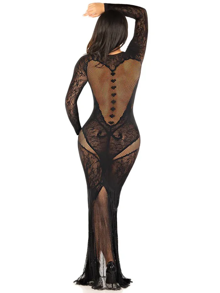 Love Me Long Time Bodystocking Gown UnderKontrl Vibrators Love Me Long Time Bodystocking Gown UnderKontrl Vibrators