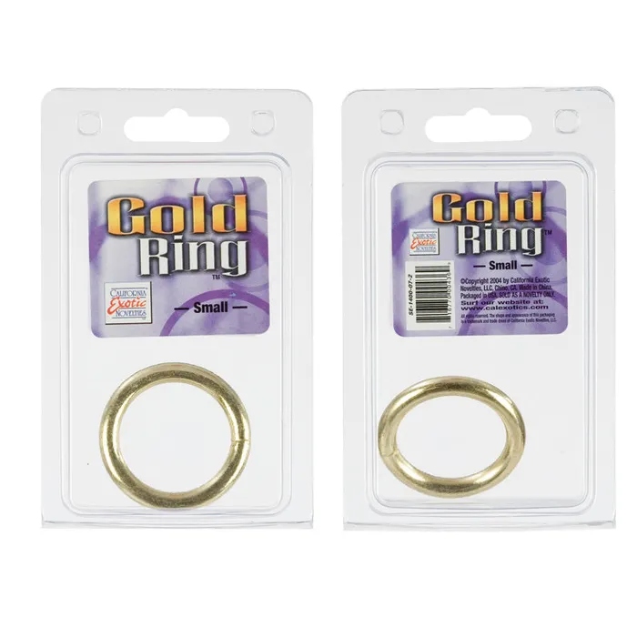 Male Sex Toys California Exotic Novelties Gold Ring Small