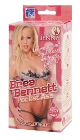 Male Sex Toys Doc Johnson Novelties Brea Bennett Ultraskyn Pocket Ass