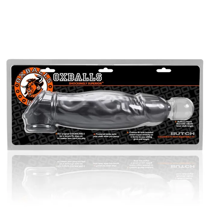 Male Sex Toys OXBALLS Butch Cocksheath Oxballs Steel