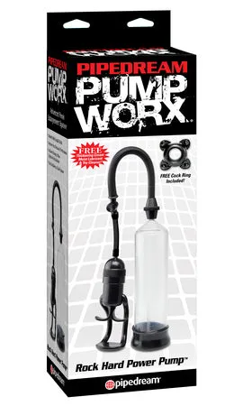 Male Sex Toys Pipedream Products Pump Worx Rock Hard Power Pump