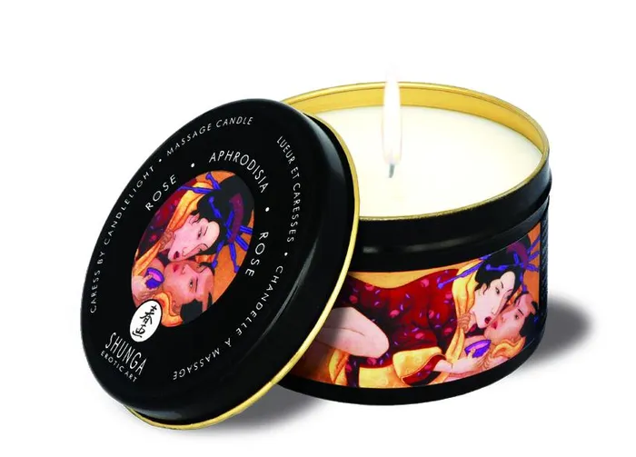 Massage Candle AphrossiaRoses Shunga Couples