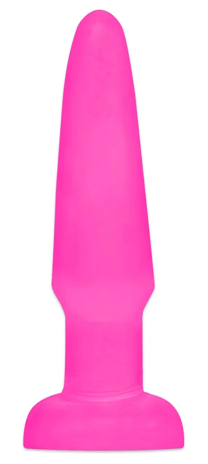Neon Butt Plug Pink Pipedream Products Anal