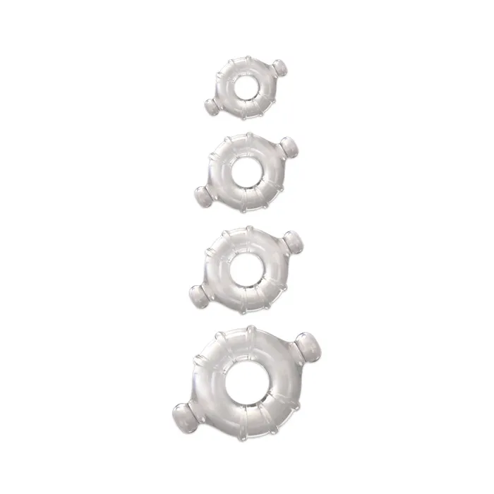 NS Novelties Male Sex Toys Renegade Vitality Ring Clear