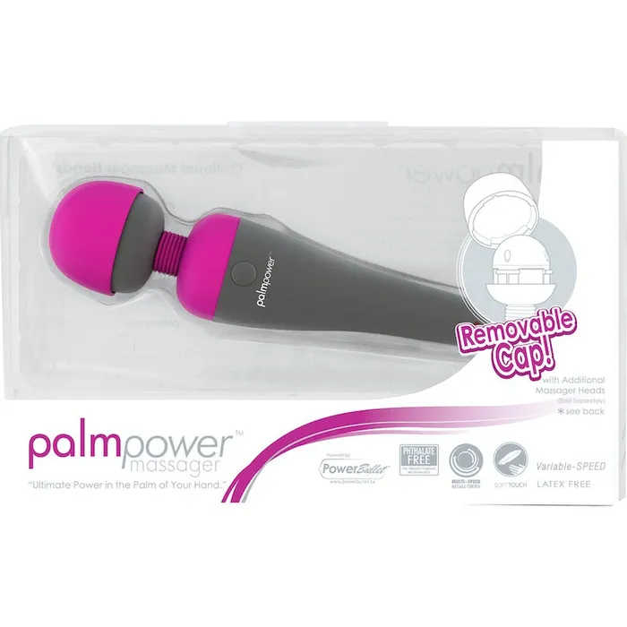 PalmPower Massage Wand Pink Vibrant Vibes Australia Quality Sex Toys Great Prices Vibrators
