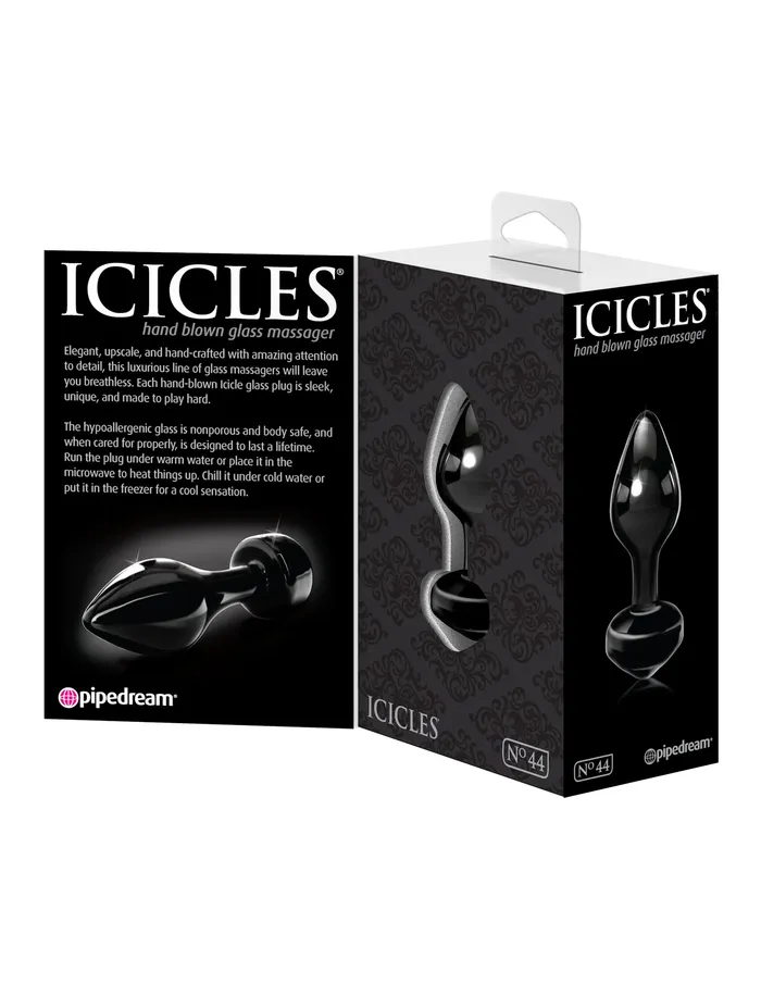 Pipedream Products Anal Icicles 44 Black