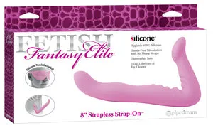Pipedream Products Female Sex Toys Fetish Fantasy Elite 8in Strapless Strap On Pink Pipedream Products Female Sex Toys Fetish Fantasy Elite 8in Strapless Strap On Pink