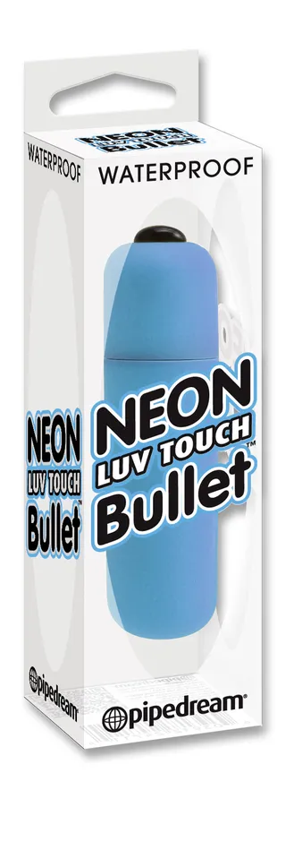 Pipedream Products Vibrators Neon Luv Touch Bullet Blue
