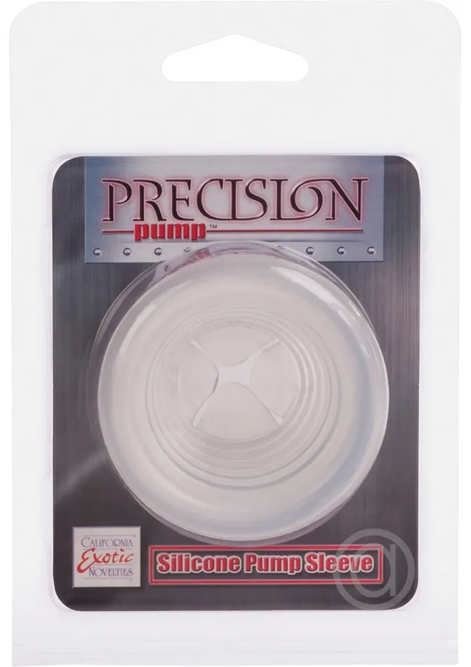 Pump Sleeve Silicone Clear California Exotic Novelties Male Sex Toys