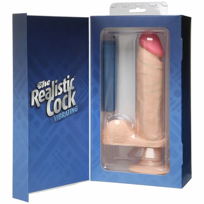 Realistic Cock 8in Vibrator Doc Johnson Novelties Female Sex Toys