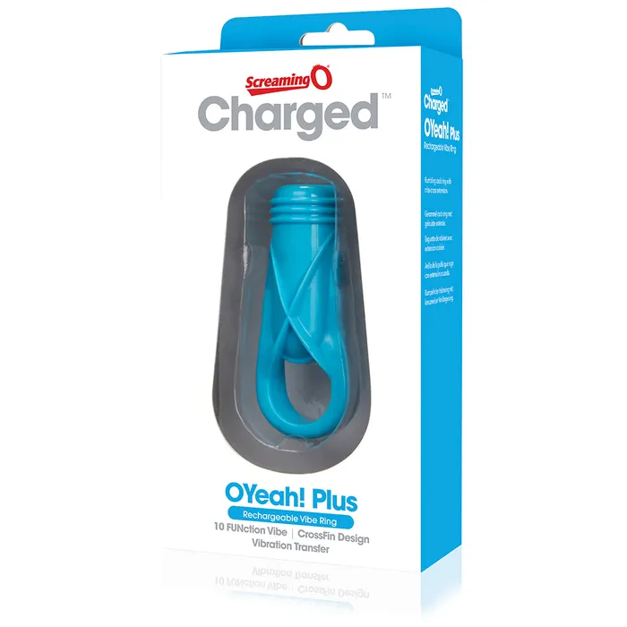 Screaming O Vibrators Screaming O Charged O Yeah Plus Vooom Mini Vibrator Blue