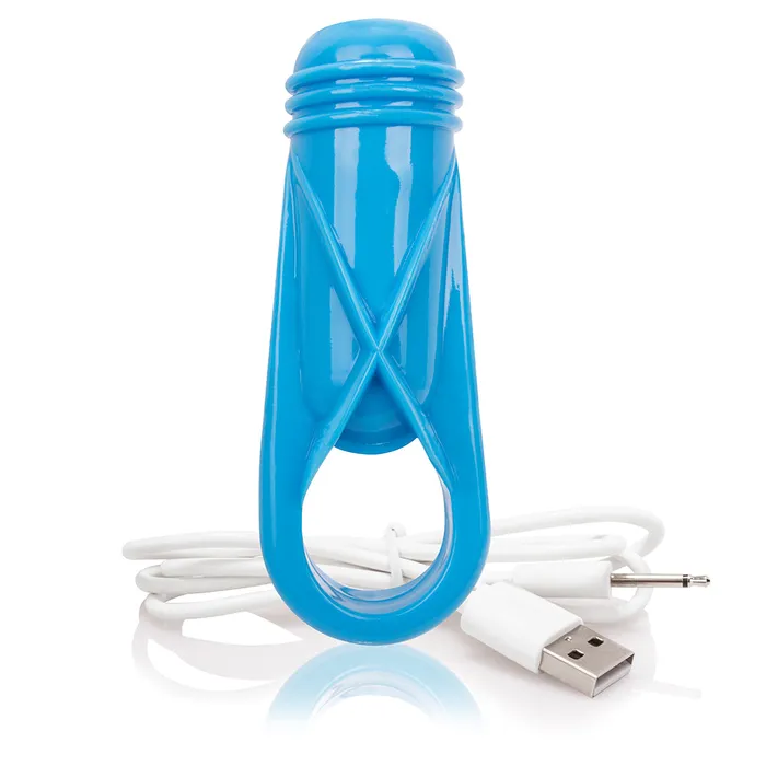 Screaming O Vibrators Screaming O Charged O Yeah Plus Vooom Mini Vibrator Blue