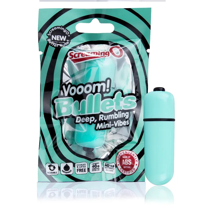 Screaming O Vibrators Vooom Bullets Kiwi Mint