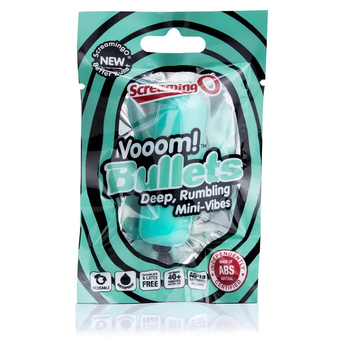 Screaming O Vibrators Vooom Bullets Kiwi Mint
