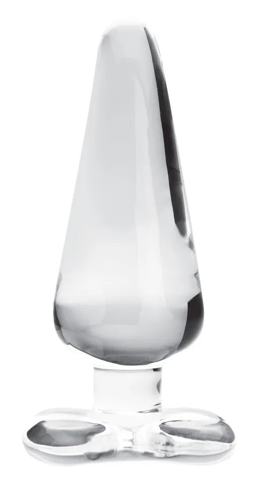 Spartacus Anal Spade Anal Plug Clear Large