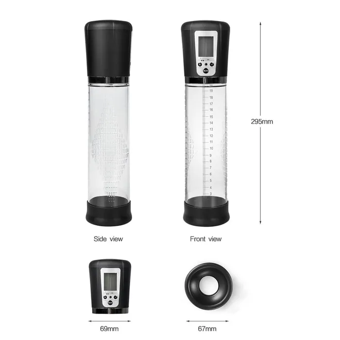 SxLife Official Male Sex Toys USB Rechargeable Male Vacuum Pump Penis Enlargement