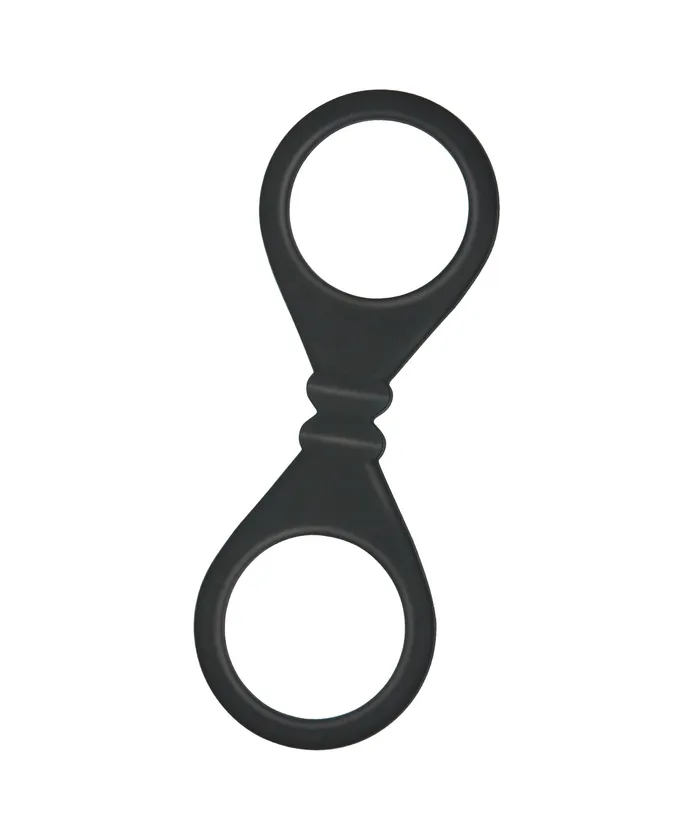 The 9s S Cuffs Silicone Black Icon Brands Anal