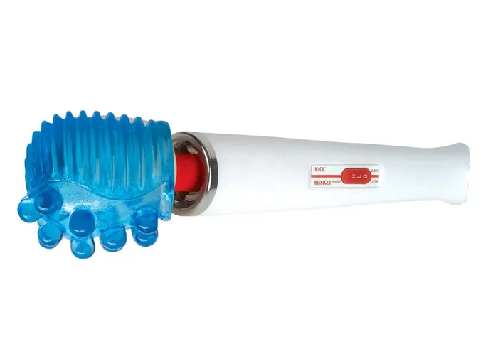 Topco Female Sex Toys Tlc Magic Massager Pleasure Attachment Big NubsRidge
