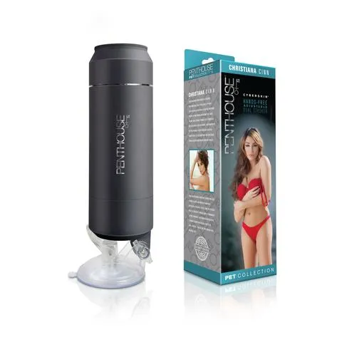Topco Male Sex Toys Penthouse Pet Cyberskin Hands Free Adjustable Dual Stroker Christina Cinn Topco Male Sex Toys Penthouse Pet Cyberskin Hands Free Adjustable Dual Stroker Christina Cinn