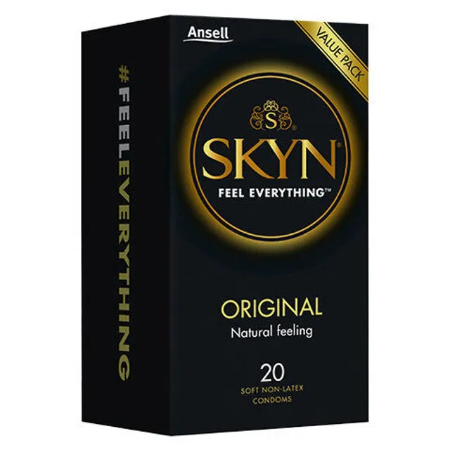 Vibrant Vibes Australia Quality Sex Toys Great Prices Male Sex Toys Skyn Original 20s Latex Free Vibrant Vibes Australia Quality Sex Toys Great Prices Male Sex Toys Skyn Original 20s Latex Free