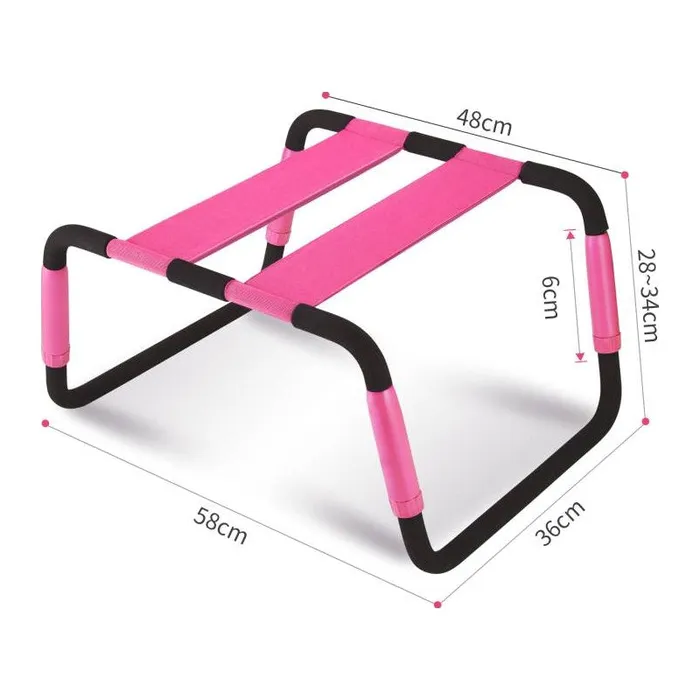 Vibrant Vibes Australia Quality Sex Toys Great Prices Vibrators Sex Chair Adjustable Height Pink