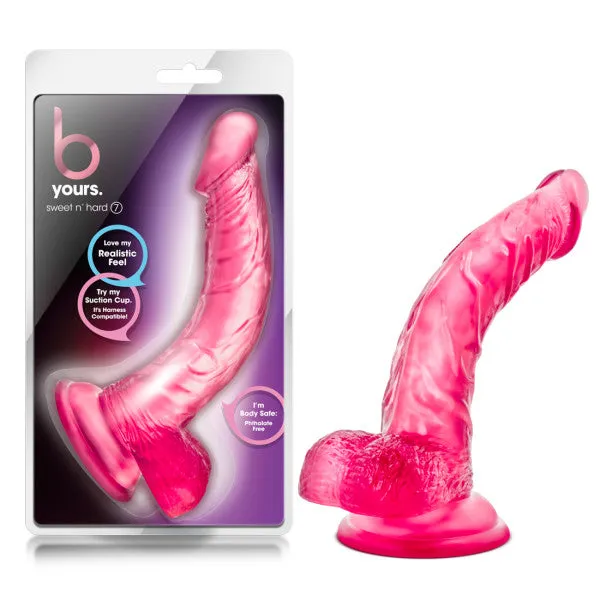 Vibrators Blush Novelties B Yours Sweet N Hard 7 Pink 
