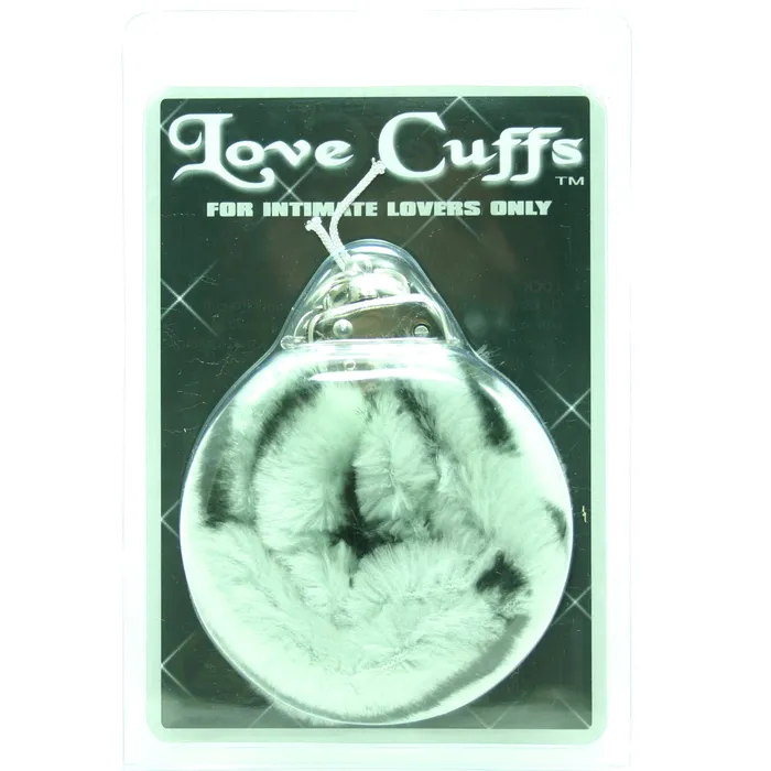 Vibrators Golden Triangle Plush Love Cuffs Zebra