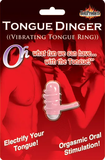 Vibrators HOTT Products Tongue Dinger Magenta