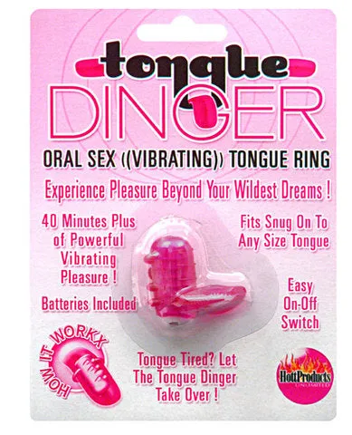Vibrators HOTT Products Tongue Dinger Magenta Vibrators HOTT Products Tongue Dinger Magenta