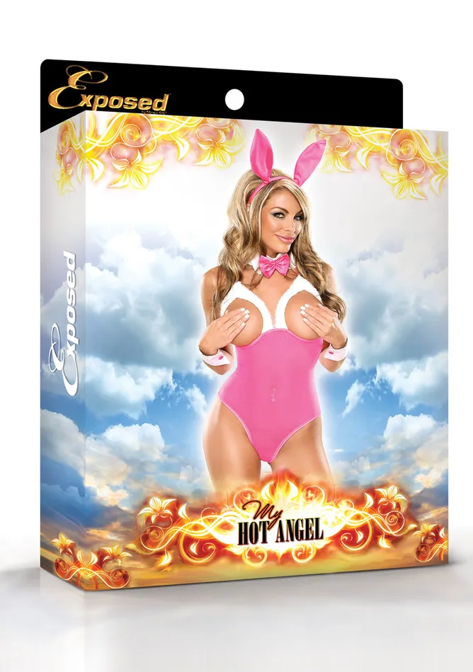 Vibrators House Bunny Pink Small Magic Silk Lingerie