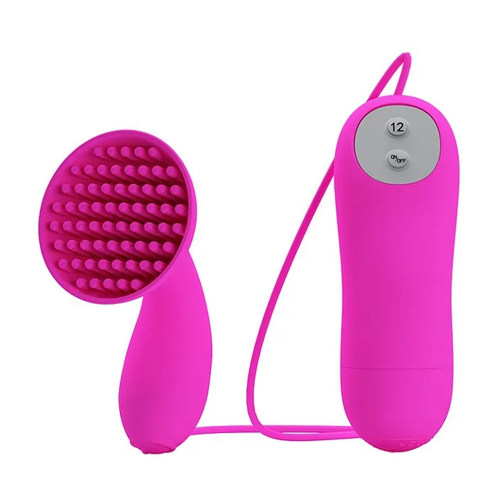 Vibrators Pretty Love Pretty Love Brady Clitoral Vibrator Silicone Fuchsia