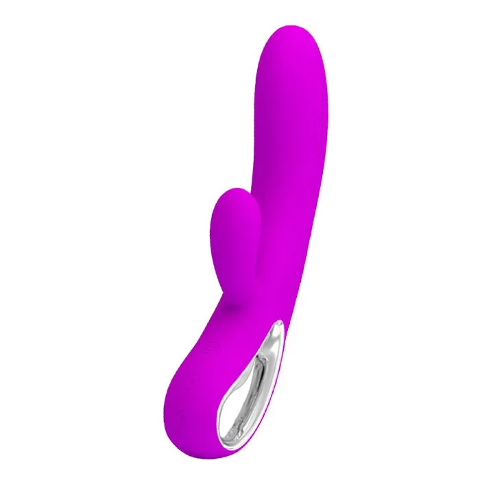 Vibrators Pretty Love Pretty Love Elmer Rabbit Vibrator Silicone Purple