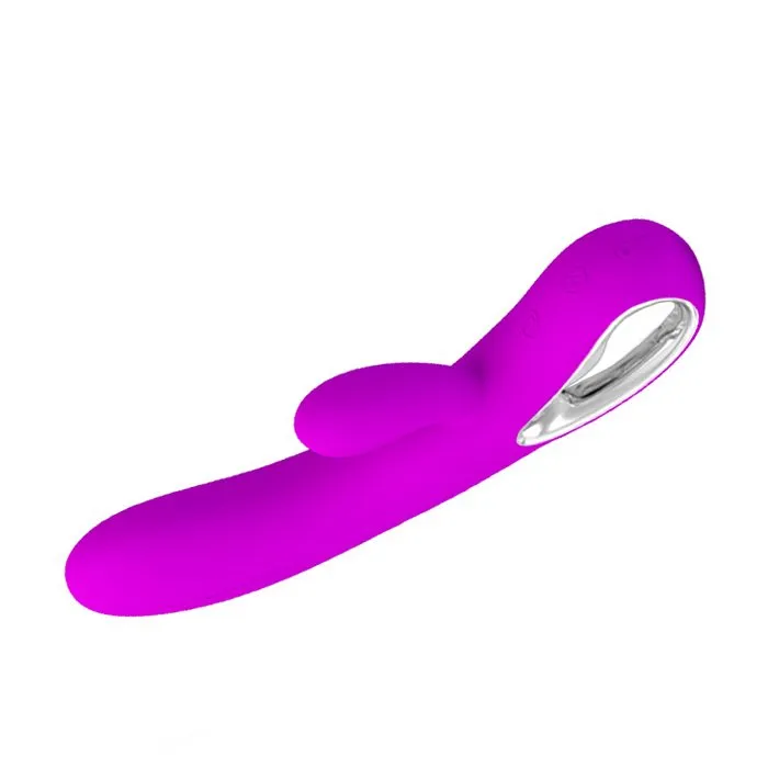 Vibrators Pretty Love Pretty Love Elmer Rabbit Vibrator Silicone Purple