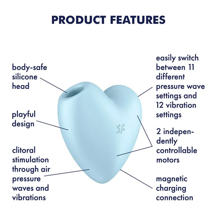 Vibrators Satisfyer Satisfyer Cutie Heart Vibrators Satisfyer Satisfyer Cutie Heart